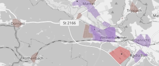 Gemeinde Weiherhammer und Markt Mantel